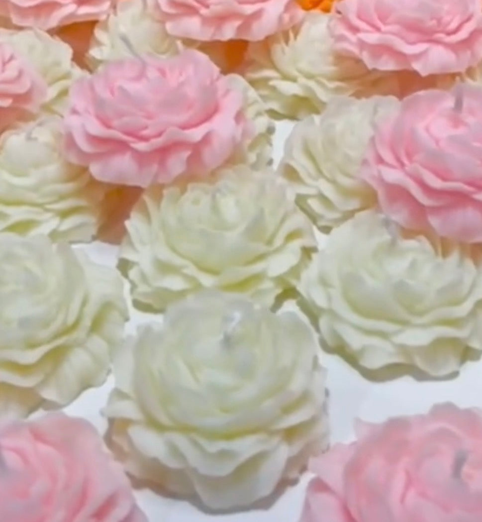 Single flower candles