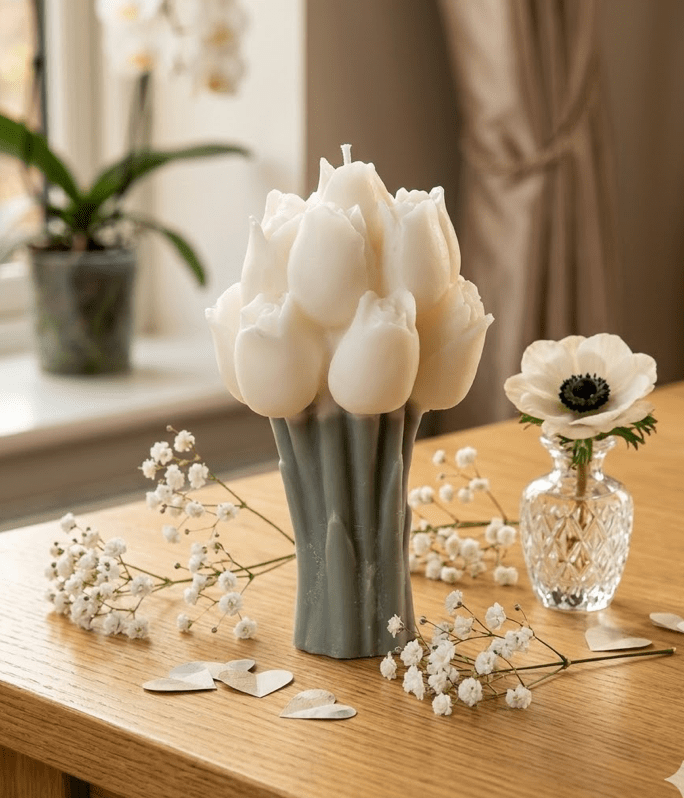 Pre order for Set Special Occasion - shop_name candles bouquet handmade crafted candlesbouquet bloomcandlesbyuna waxmeltcandles candlesrose rose tulip peony scentcandles soywaxcandles