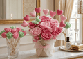 Roses Collections (pre order) - shop_name candles bouquet handmade crafted candlesbouquet bloomcandlesbyuna waxmeltcandles candlesrose rose tulip peony scentcandles soywaxcandles