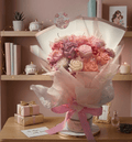 Enchant bloom romance - shop_name candles bouquet handmade crafted candlesbouquet bloomcandlesbyuna waxmeltcandles candlesrose rose tulip peony scentcandles soywaxcandles