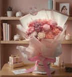 Enchant bloom romance - shop_name candles bouquet handmade crafted candlesbouquet bloomcandlesbyuna waxmeltcandles candlesrose rose tulip peony scentcandles soywaxcandles
