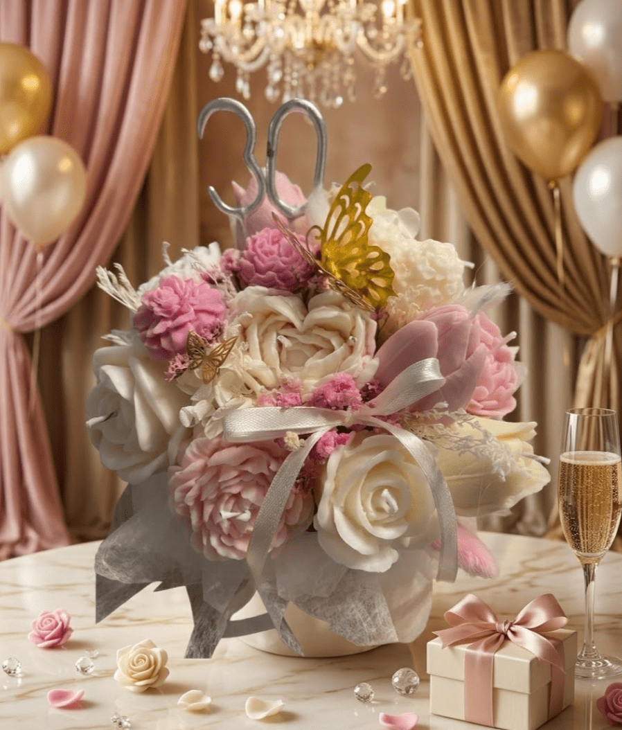 Bloom Elegance - shop_name candles bouquet handmade crafted candlesbouquet bloomcandlesbyuna waxmeltcandles candlesrose rose tulip peony scentcandles soywaxcandles