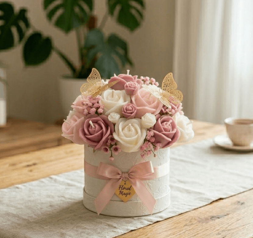 Bloom Floral Whisper - shop_name candles bouquet handmade crafted candlesbouquet bloomcandlesbyuna waxmeltcandles candlesrose rose tulip peony scentcandles soywaxcandles