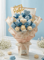 Amour Tulip Bouquet - shop_name candles bouquet handmade crafted candlesbouquet bloomcandlesbyuna waxmeltcandles candlesrose rose tulip peony scentcandles soywaxcandles