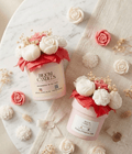 Mini Rose Bouquet - shop_name candles bouquet handmade crafted candlesbouquet bloomcandlesbyuna waxmeltcandles candlesrose rose tulip peony scentcandles soywaxcandles