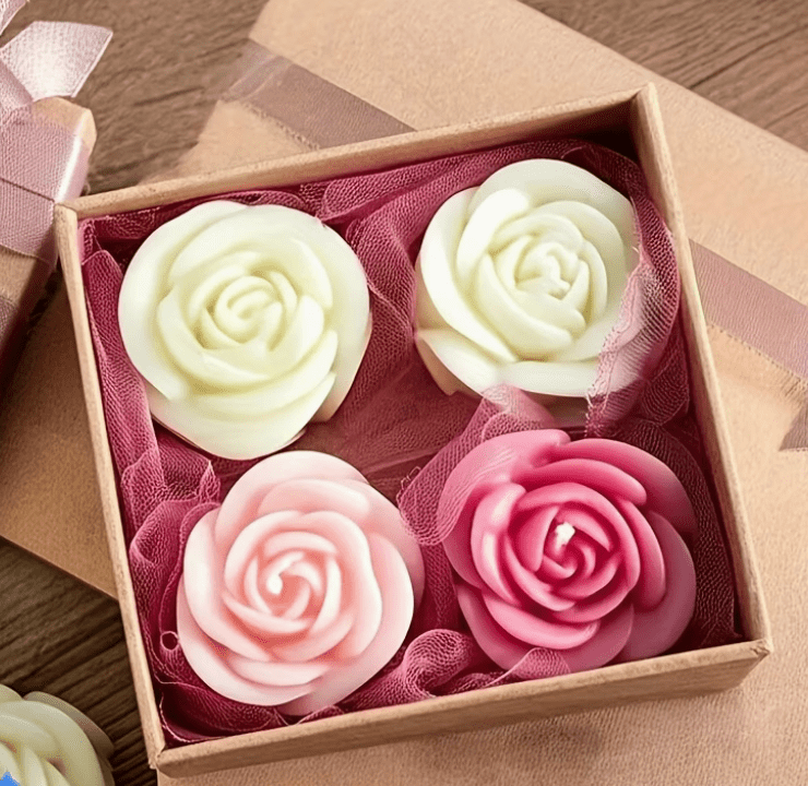 floral candles - shop_name candles bouquet handmade crafted candlesbouquet bloomcandlesbyuna waxmeltcandles candlesrose rose tulip peony scentcandles soywaxcandles